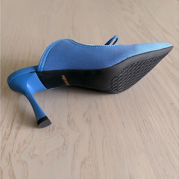 Cozy Island Pointed Toe Woman’s Shoes 3” Heel Size: 7 Blue (P53) - Picture 7 of 9